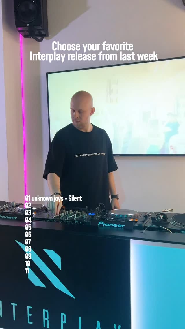 INTERPLAY RECORDS: Встречайте наш дайджест самых ярких релизов на Interplay за прошлую неделю!
Выбирай понравившийся трек и делись в комме