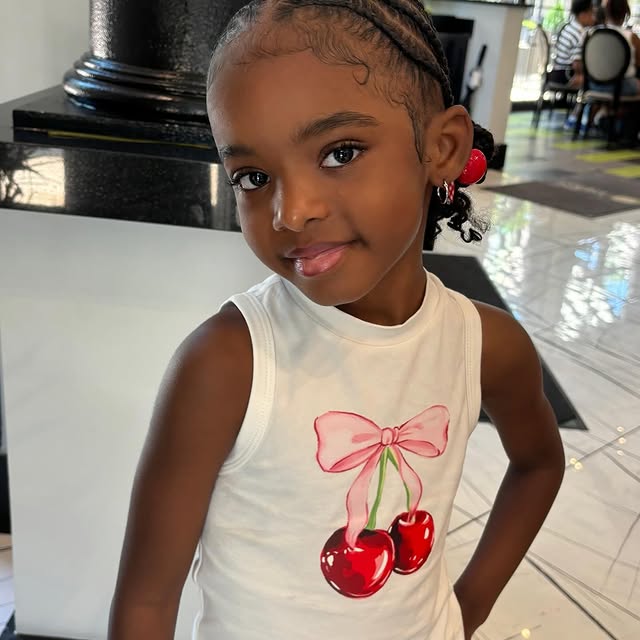 Rhythm Hurd: My tiny Rhy Pie turned 8 on July 24th! We love us some Rhy! 🍒