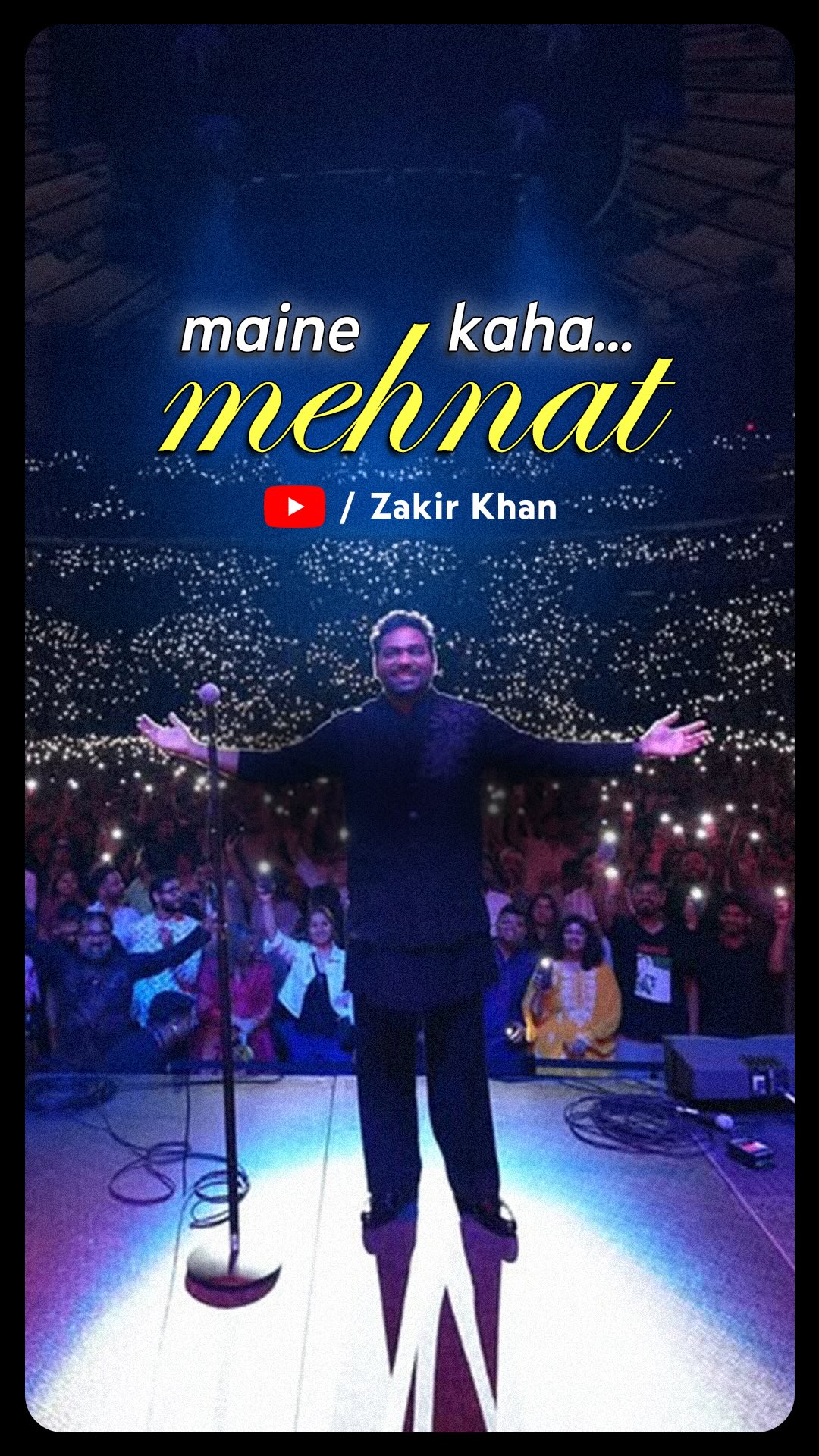 YouTube Creators India: create karte raho, mehenat ek din manzil tak le hi jaati hai 💫
[YouTube, Zakir Khan, comedian, creator journey, milest