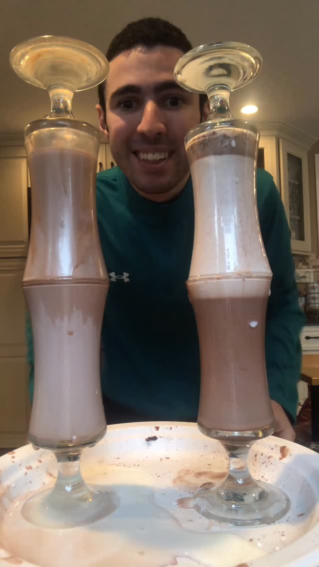 Jacob Feldman: Differences between hot and cold chocolate and the milk and how they all not mix