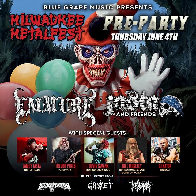Emmure: Milwaukee Metal Fest is proud to announce the long-anticipated return of @nachtmystiumofficial who are playing two speci