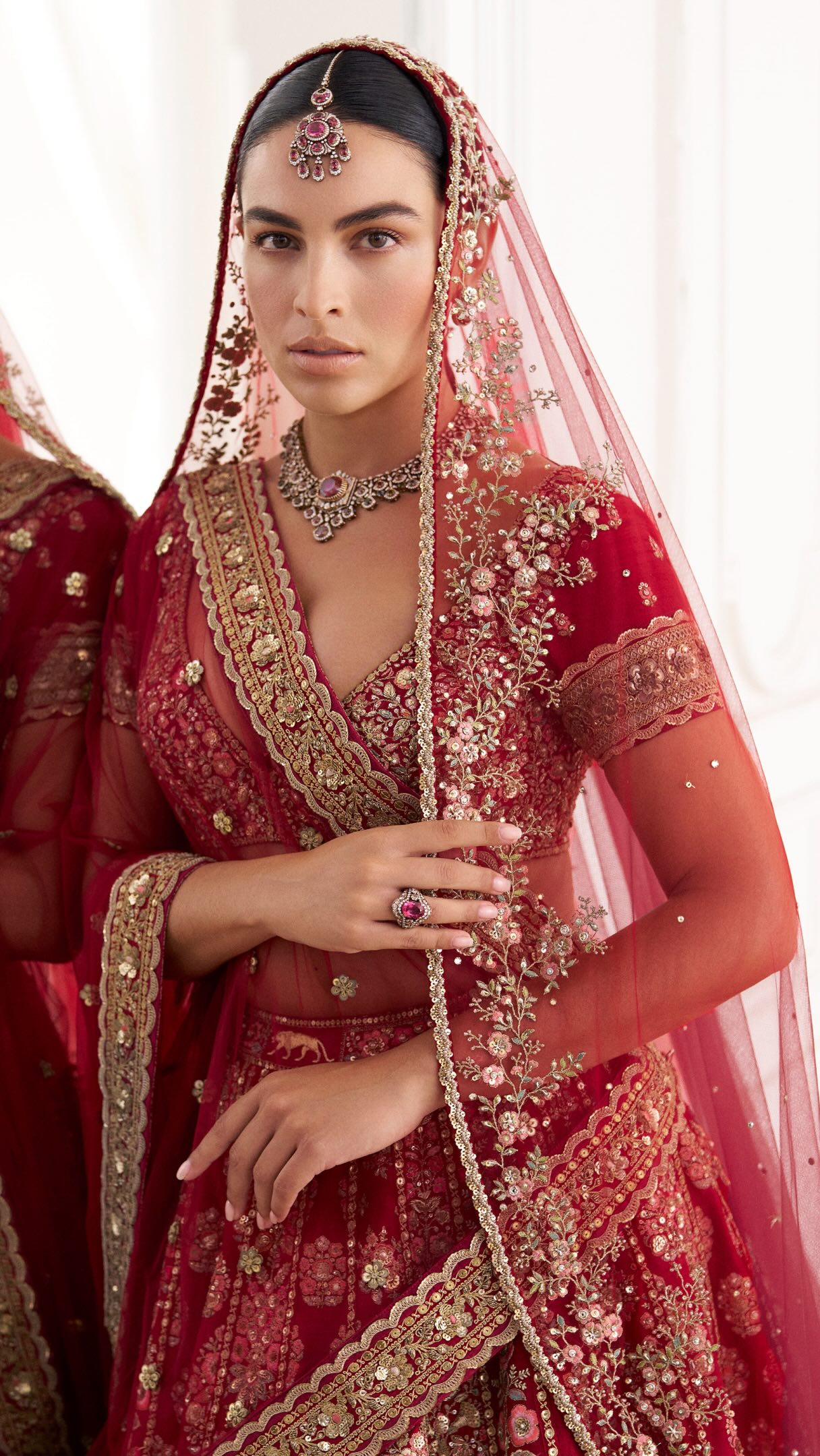 Sabyasachi Mukherjee: THE NEW WORLD
THE MODERN MULTICULTURAL WEDDING DRESS CODE
In love, everything becomes ancestral. This collection is ab