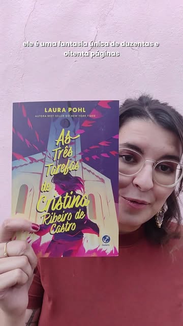 Galera Record: Essa é a leitura perfeita para essa época do ano!
Em "As três tarefas de Cristina Ribeiro de Castro" você encontra bras