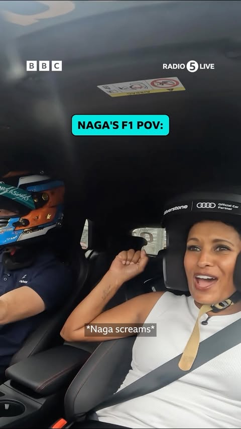 BBC Radio 5 Live: What is it like to be front and centre in an F1 car? 🏎️ 🏁