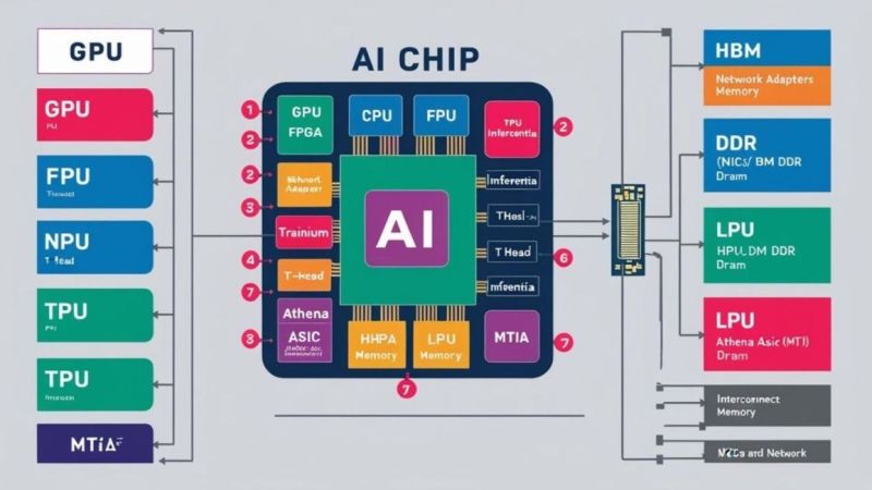 What's Inside an AI Chip? A Visual Breakdown of Modern AI Accelerators