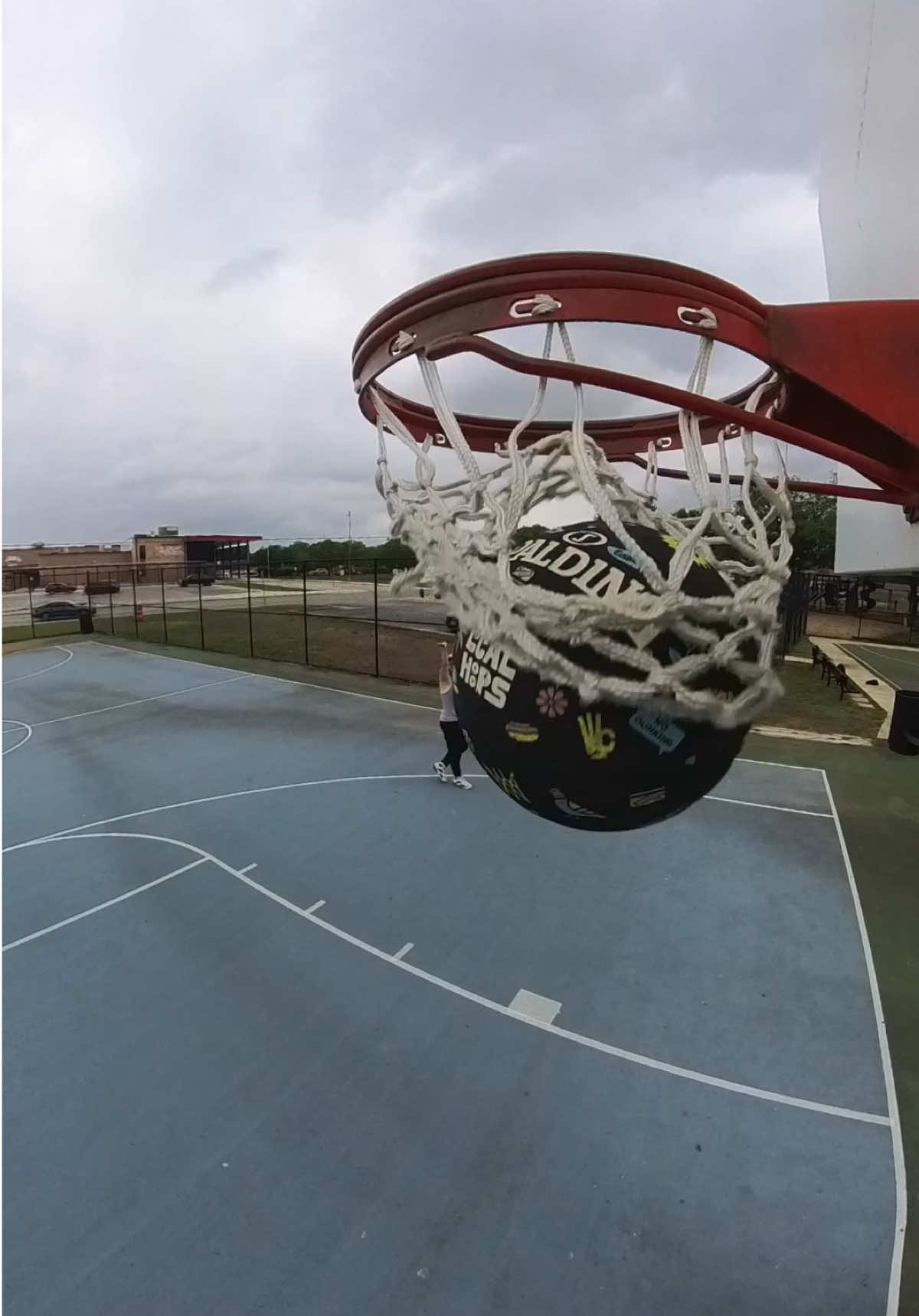 Pat Puente: Splash the net no matter the hoop #basketball #ballislife #bball #sports #fyp