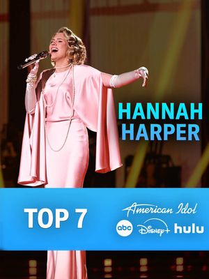 Jamal Roberts: Hannah Harper’s been working double, and now it’s all paying off! 💗 #americanidol #disneynight 🎤: “Almost There” from