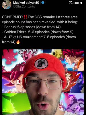 Anpal Palski: Insane Dbs Remake schedule/episode leaks!! #dragonball #dragonballsuper #dbs #anime #greenscreen