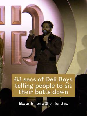 Gold House: Get your butts in your seats (to watch #DeliBoys Season 2, now streaming on @hulu 😂).
