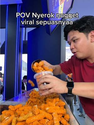Yudha Pangestu: Ga mau rugi banget serok nugget sepuas nya di PRJ 😬