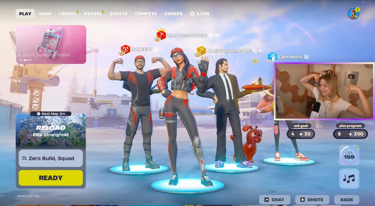 Peach: Huge congratulations to @TypicalGamer on getting his Icon Series skin in Fortnite!
One of my favorite parts of the reve