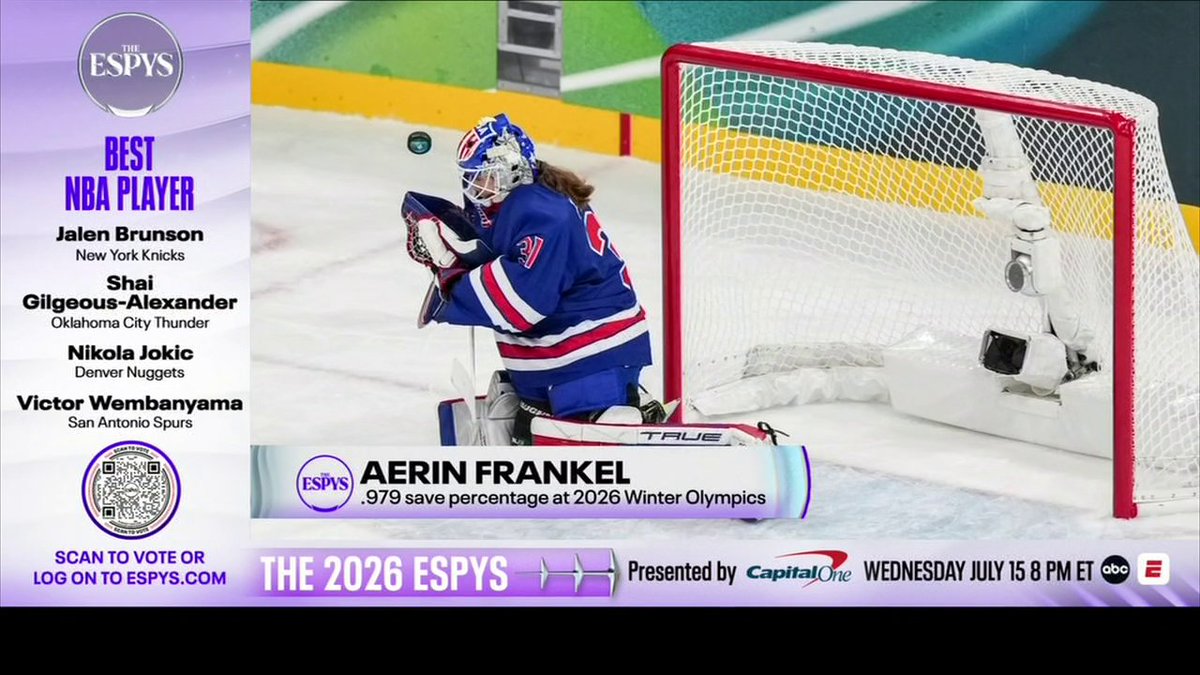 ESPYS: Best Championship Performance nominee Aerin Frankel joined our ESPYS Nomination Show to look back on Team USA's Olympic