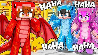 Dagar: FIRST DAY at DRAGON SCHOOL in Minecraft!