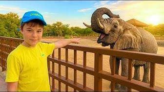 Bogdan Show: Fun Zoo Day! Bogdan & Anabella’s Family at Emirates Park Zoo Abu Dhabi 🎉