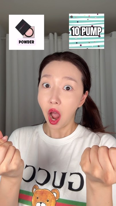Sunny Dahye: TRY THE VIRAL FILTER THAT DETERMINES YOUR MAKEUP STEPS AND HOW MANY PUMPS!?! STRESSED!!