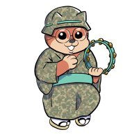 どんぐり陸士長